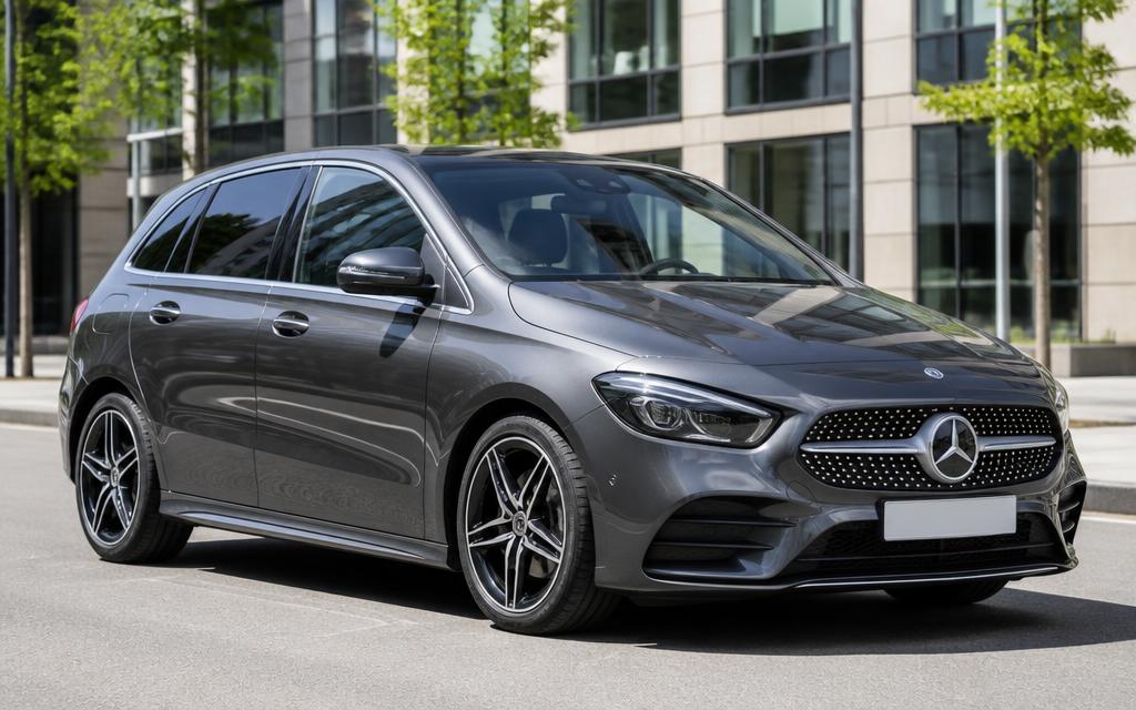 Mercedes B Class — rent a car Belgrade