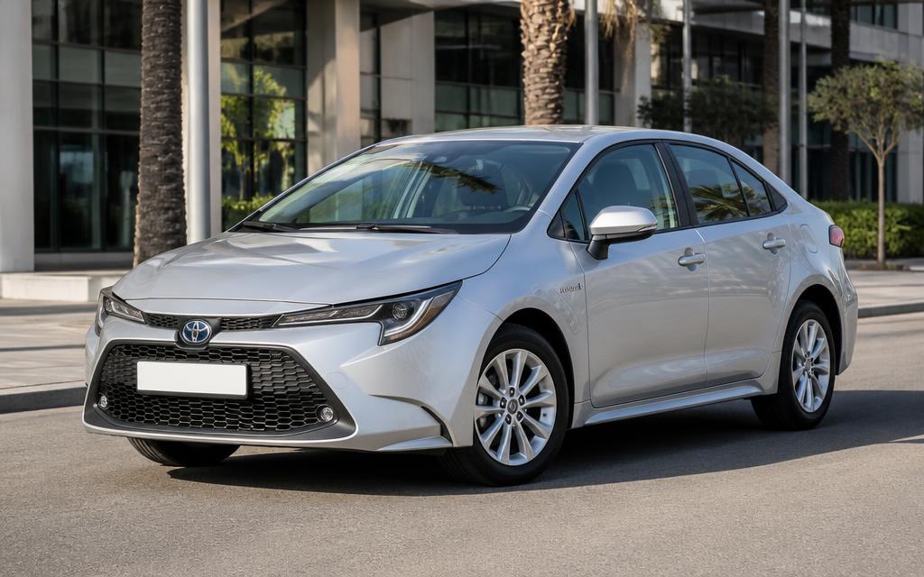 Toyota Corolla — rent a car Belgrade