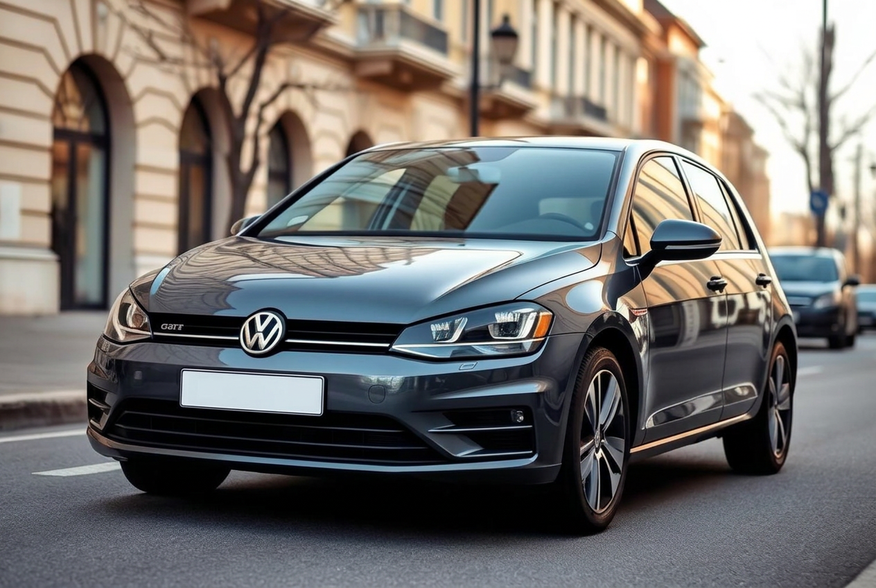 VW Golf 7 — rent a car Belgrade